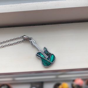 Guitar Pendant Necklace